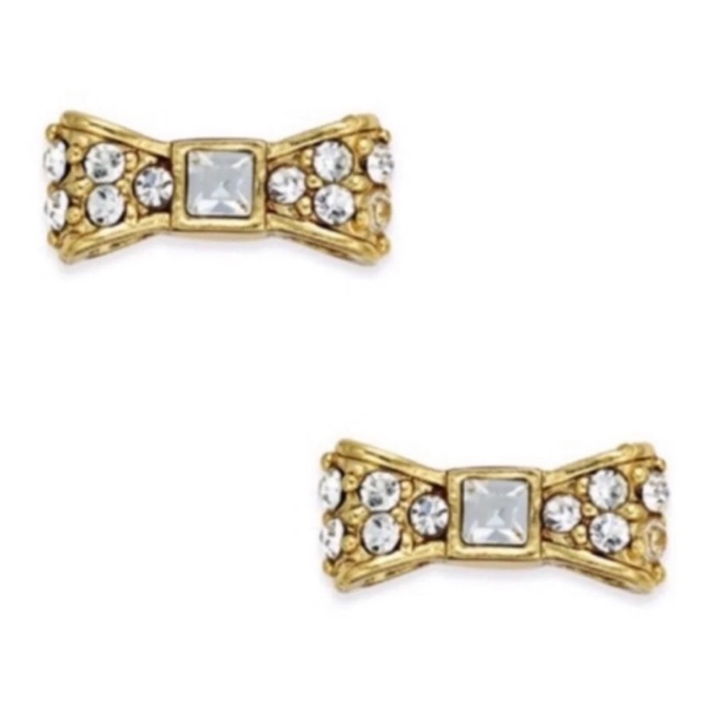 KATE SPADE • Gold Ready Set Bow Earrings